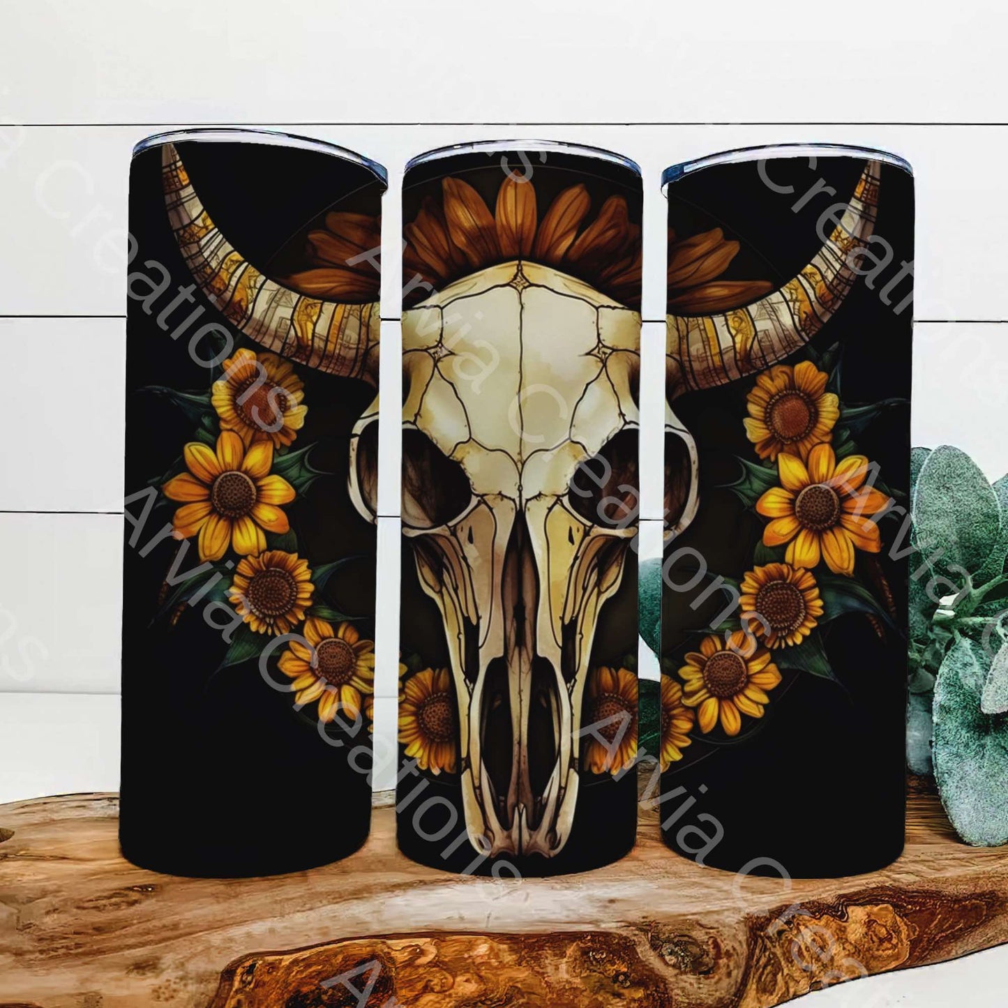 Skull Tumbler